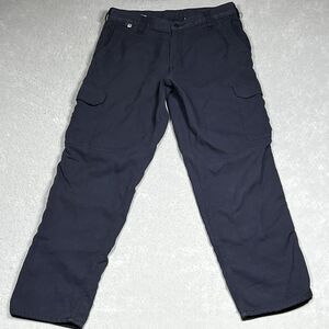 Carhartt Relaxed Fit Cargo Carpenter Pants Mens Size 32 Navy Blue Pockets